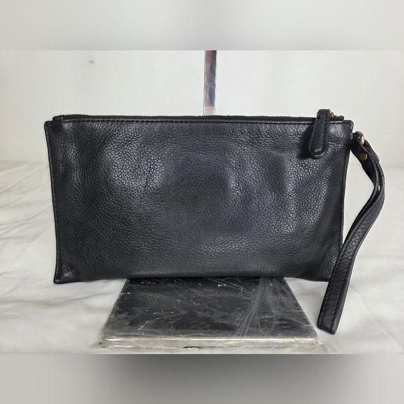 Michael Michael Kors Black and Gold Women's Clutch - Picture 3 of 11